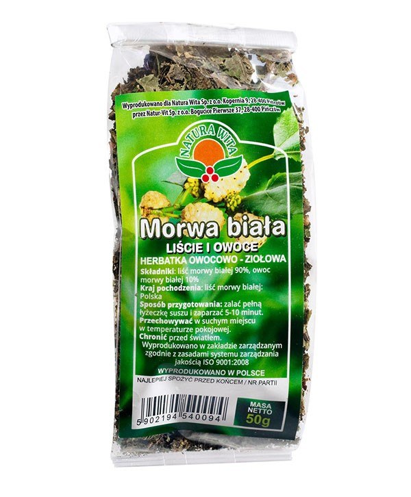 NATUR-VIT Herbatka Morwa Biała 50g