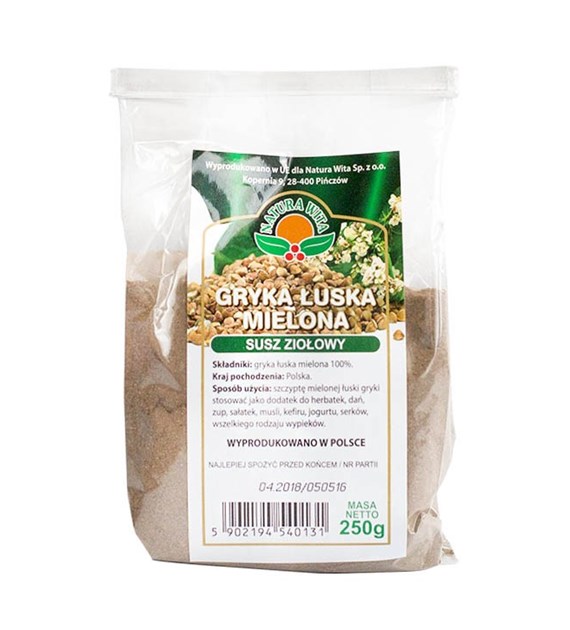 NATUR-VIT Gryka łuska mielona 250g