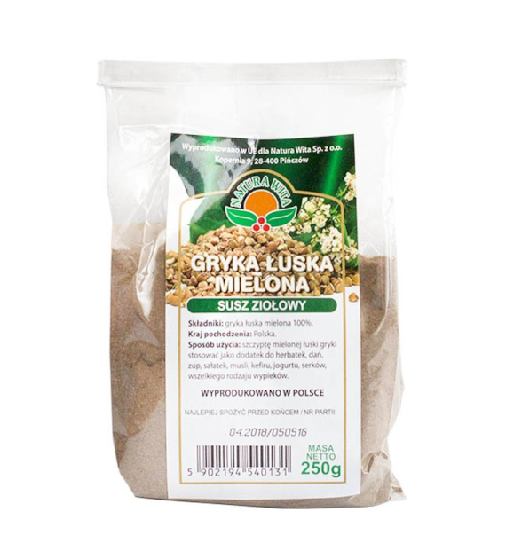 NATUR-VIT Gryka łuska mielona 250g