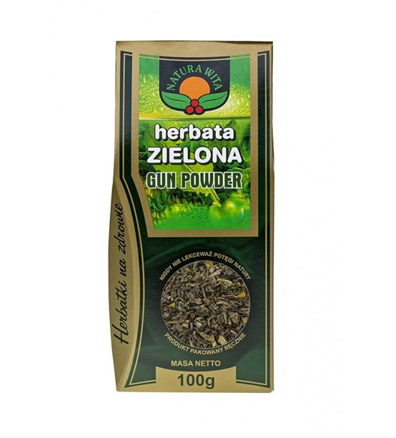 NATUR-VIT Herbata zielona Gun powder 100g