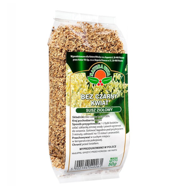 NATUR-VIT Bez czarny kwiat 50g