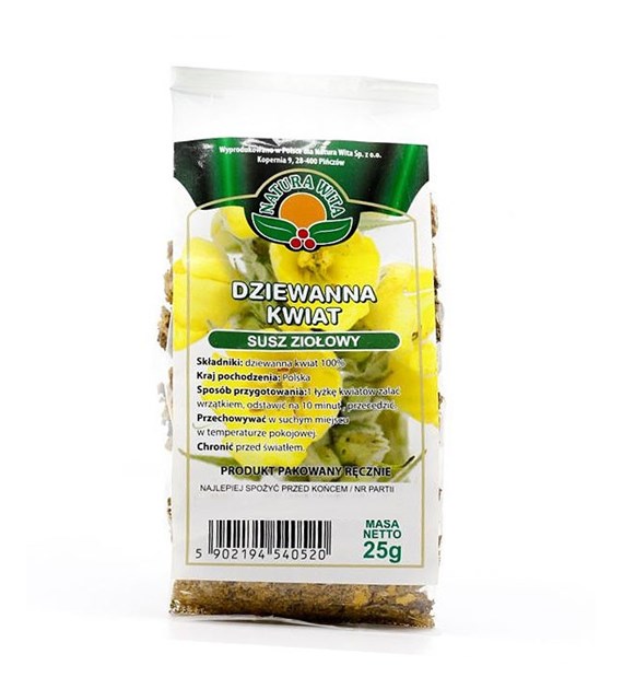 NATUR-VIT Dziewanna kwiat 25g