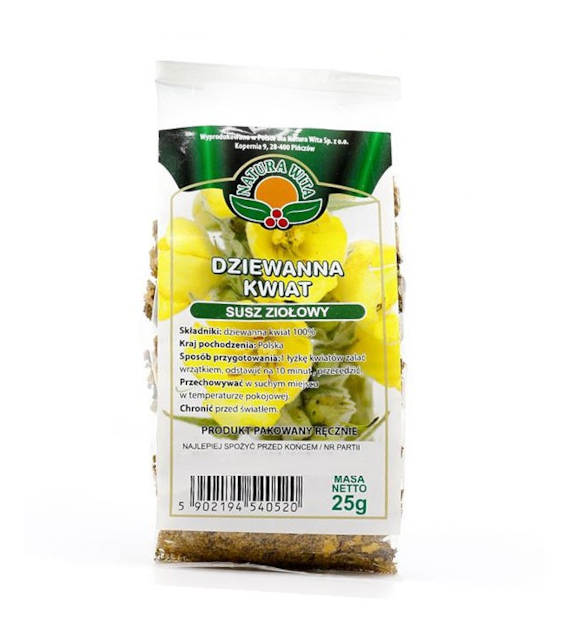 NATUR-VIT Dziewanna kwiat 25g