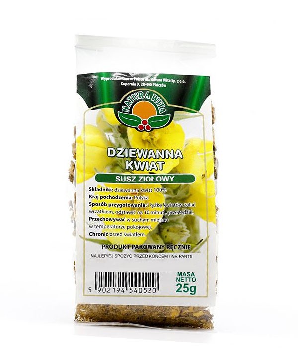 NATUR-VIT Dziewanna kwiat 25g
