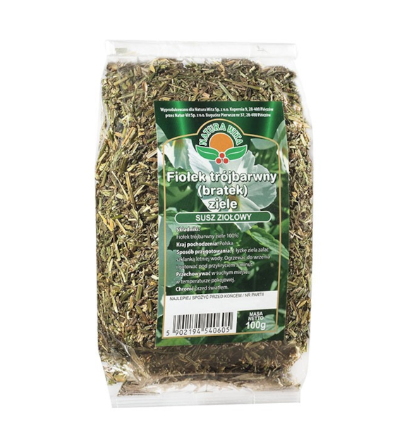 NATUR-VIT Fiołek trojbarwny bratek ziele 100g