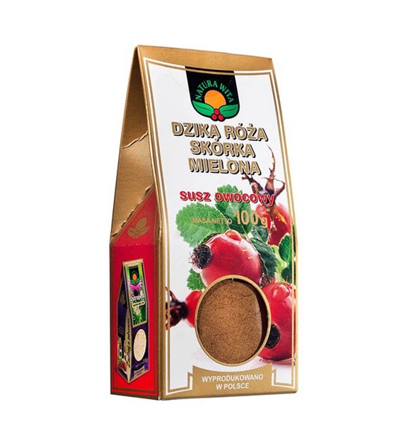 NATUR-VIT Dzika róża skórka mielona  100g