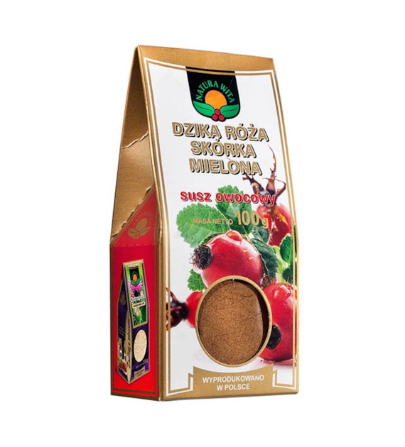 NATUR-VIT Dzika róża skórka mielona  100g