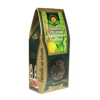 NATUR-VIT Herbata zielona z żeńszeniem i cytryną 100g
