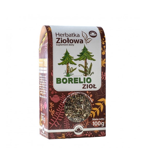 NATUR-VIT Herbatka ziołowa BORELIO ZIOŁ SUPLEMENT DIETY (poprzednia nazwa  STOP BORELIA ) 100g