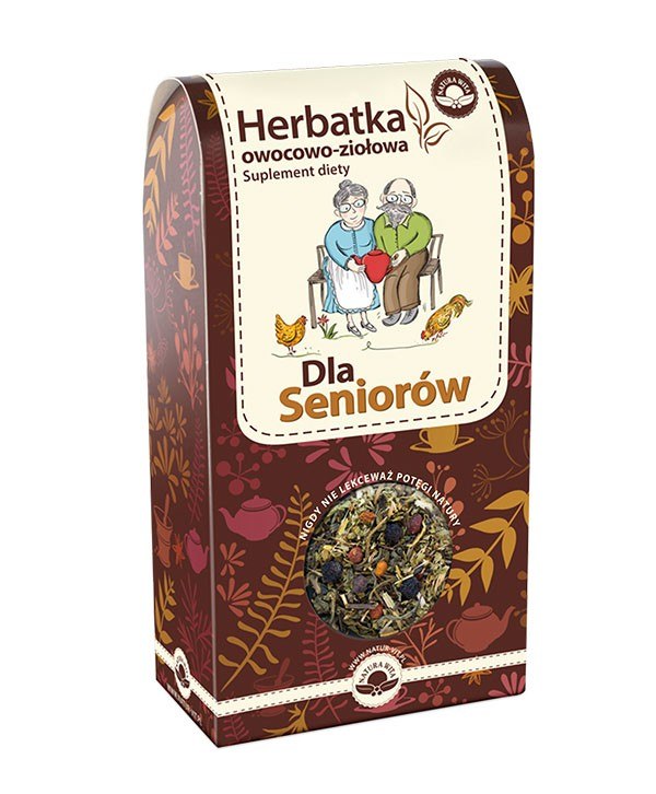 NATUR-VIT Herbatka ziołowa DLA SENIORÓW SUPLEMENT DIETY  100g