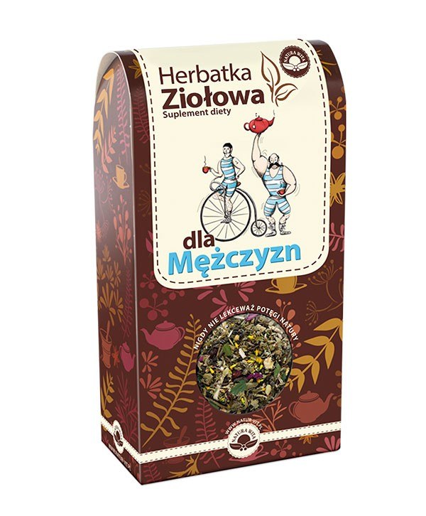 NATUR-VIT Herbatka ziołowa DLA MĘŻCZYZN SUPLEMENT DIETY 100g