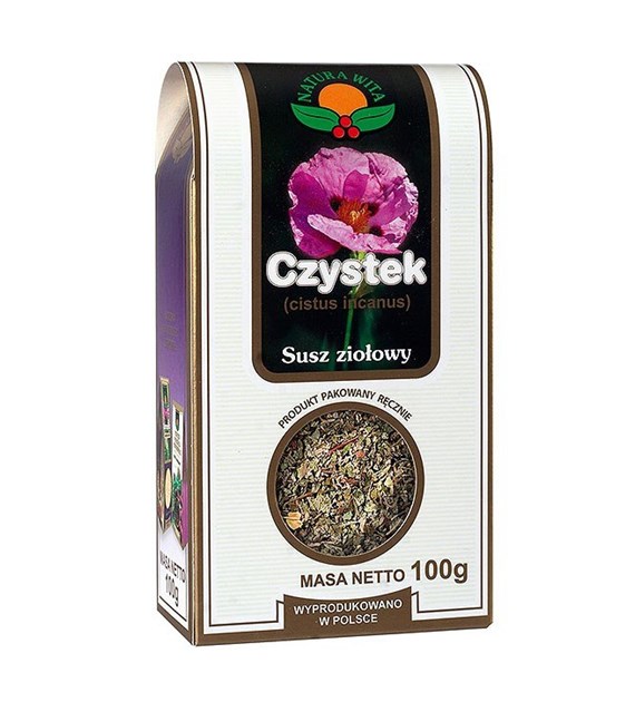 NATUR-VIT Czystek ziele SUPLEMENT DIETY 100g