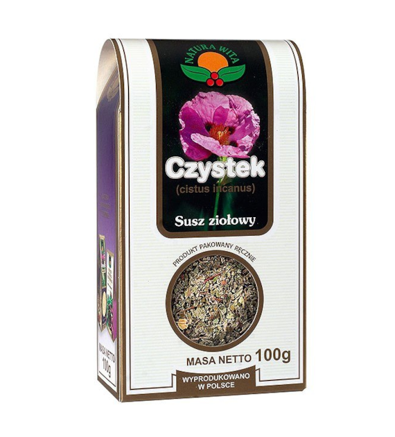 NATUR-VIT Czystek ziele SUPLEMENT DIETY 100g