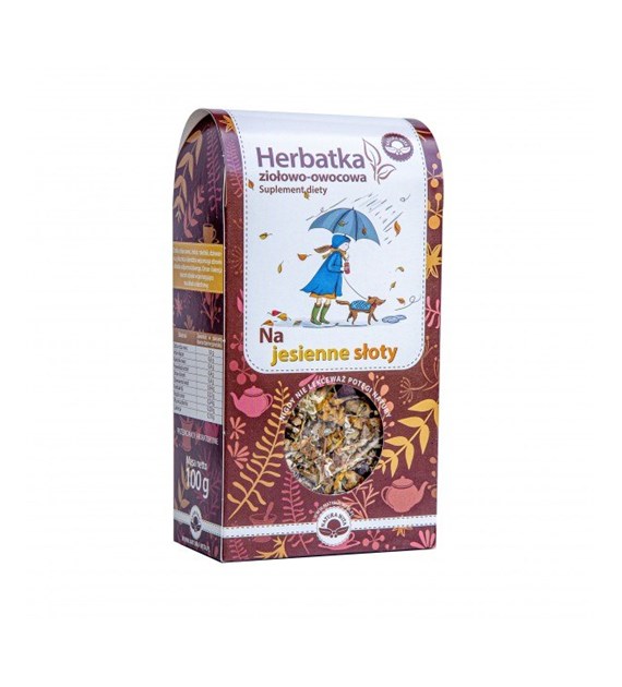 NATUR-VIT Herbatka owocowo-ziołowa NA JESIENNE SŁOTY SUPLEMENT DIETY 100g