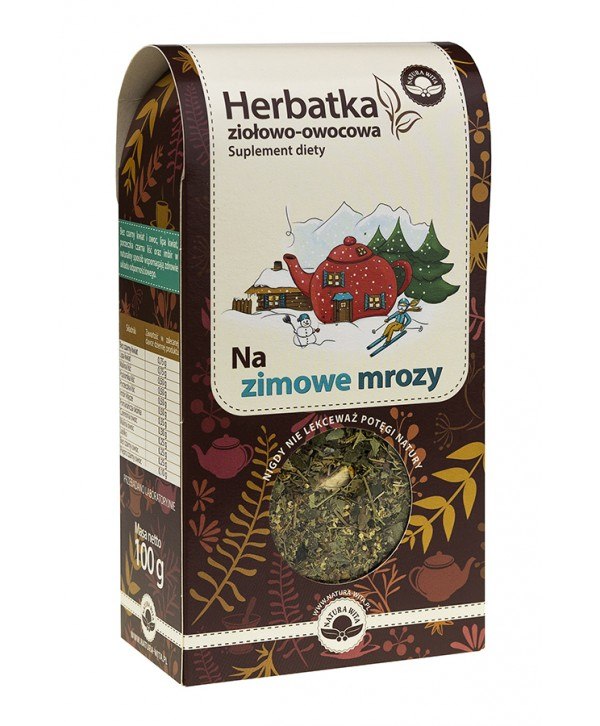 NATUR-VIT Herbatka owocowo-ziołowa NA ZIMOWE MROZY SUPLEMENT DIETY 100g