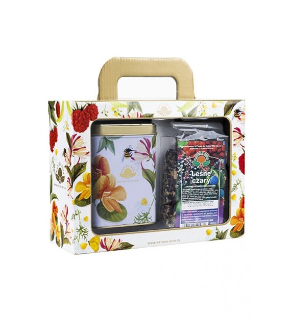 NATUR-VIT Zestaw puszka + her. sypana w kubeczku - karton*