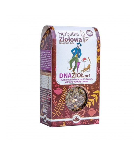NATUR-VIT Herbatka ziołowa DNAZIOŁ nr 1 SUPLEMENT DIETY  80g
