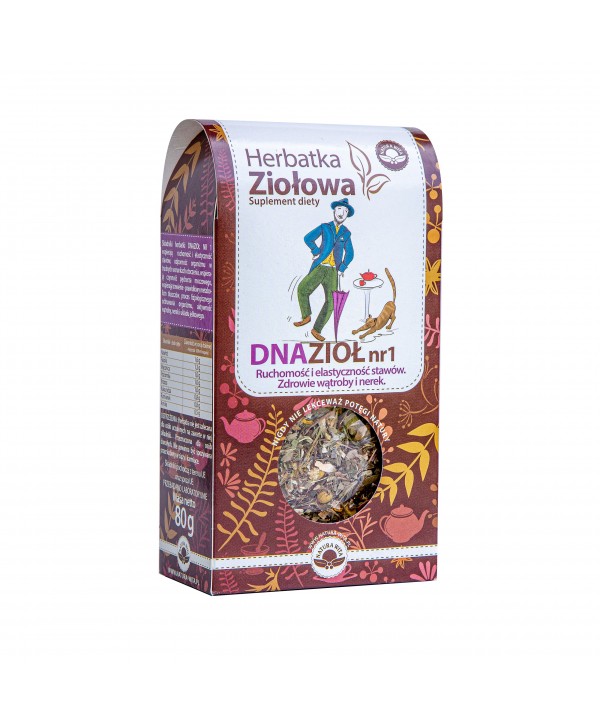 NATUR-VIT Herbatka ziołowa DNAZIOŁ nr 1 SUPLEMENT DIETY  80g