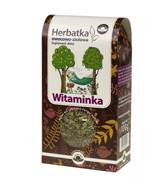 NATUR-VIT Herbatka owocowo-ziołowa WITAMINKA SUPLEMENT DIETY  100g