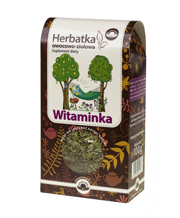 NATUR-VIT Herbatka owocowo-ziołowa WITAMINKA SUPLEMENT DIETY  100g