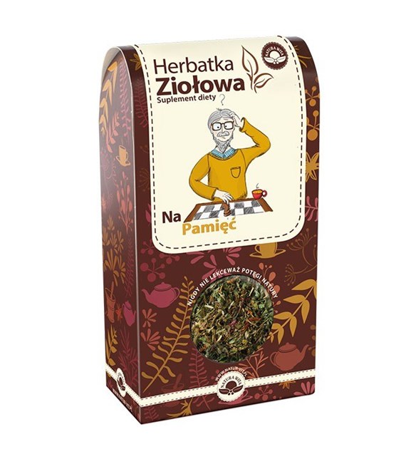 NATUR-VIT Herbatka ziołowa NA PAMIĘĆ SUPLEMENT DIETY 100g
