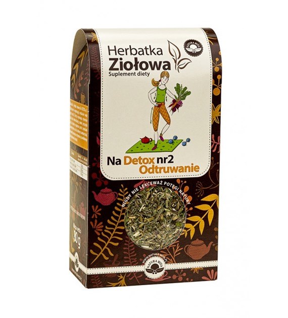 NATUR-VIT Herbatka ziołowa NA DETOX NR 2 ODTRUWAJĄCA SUPLEMENT DIETY 80g