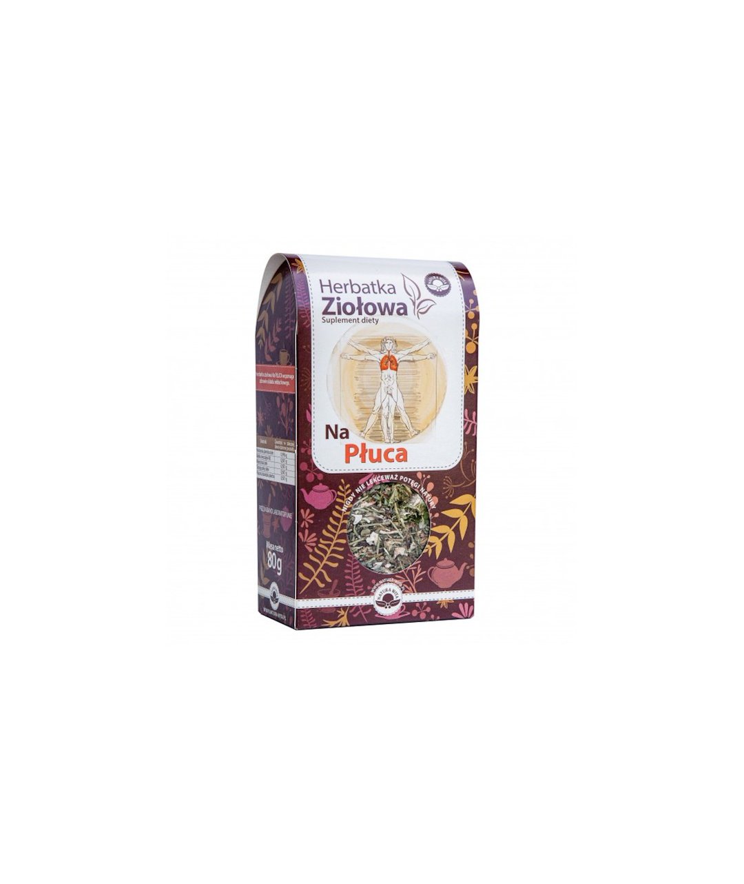 NATUR-VIT Herbatka ziołowa NA PŁUCA SUPLEMENT DIETY 80g