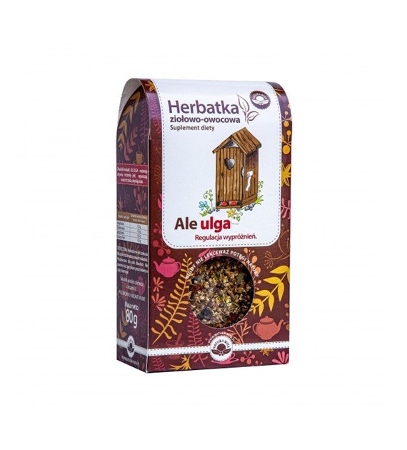 NATUR-VIT Herbatka ziołowo-owocowa ALE ULGA SUPLEMENT DIETY 80g