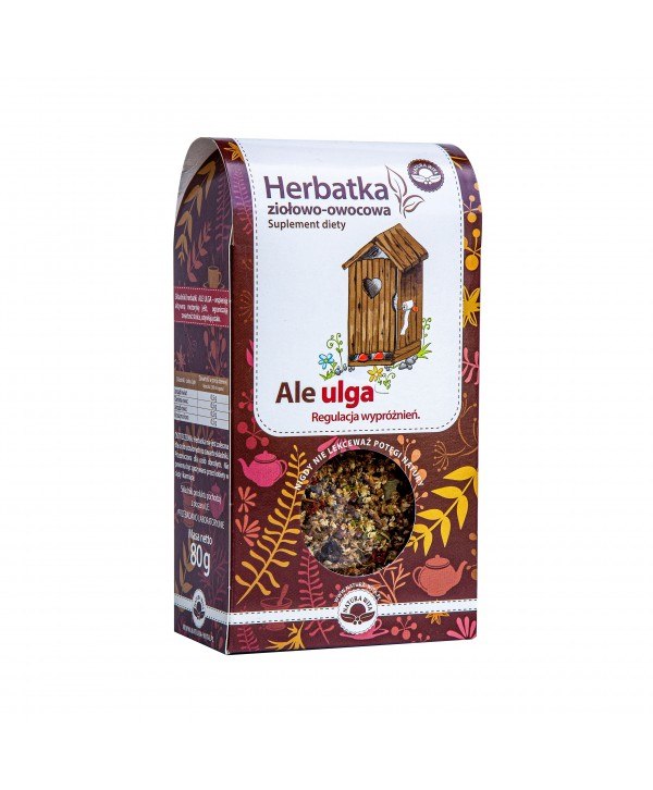 NATUR-VIT Herbatka ziołowo-owocowa ALE ULGA SUPLEMENT DIETY 80g