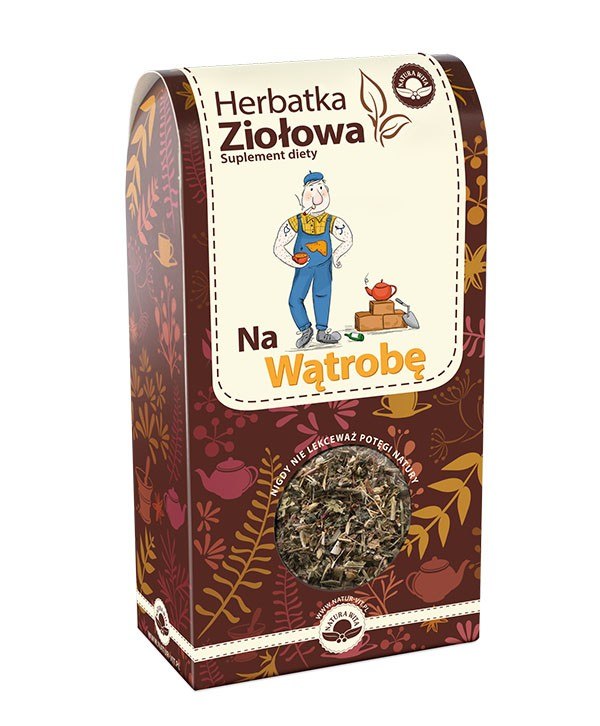 NATUR-VIT Herbatka ziołowa NA WĄTROBĘ SUPLEMENT DIETY 80g