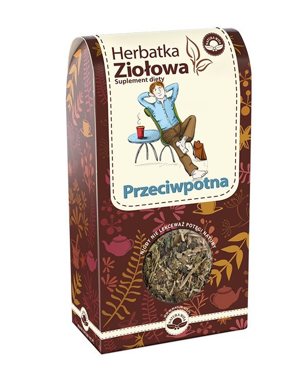 NATUR-VIT Herbatka ziołowa PRZECIWPOTNA SUPLEMENT DIETY 80g