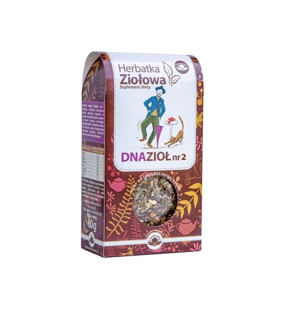 NATUR-VIT Herbatka ziołowa DNAZIOŁ nr 2 SUPLEMENT DIETY  80g