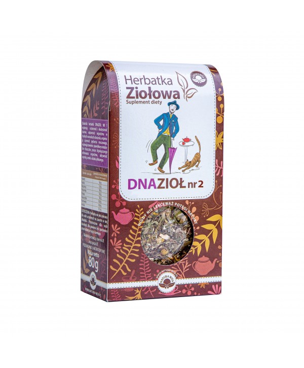NATUR-VIT Herbatka ziołowa DNAZIOŁ nr 2 SUPLEMENT DIETY  80g