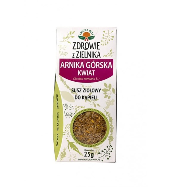 NATUR-VIT Arnika górska kwiat (do kąpieli) (pudełko) 25g