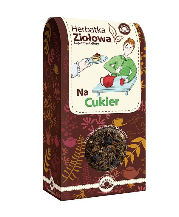 NATUR-VIT Herbatka ziołowa NA CUKIER SUPLEMENT DIETY 80g