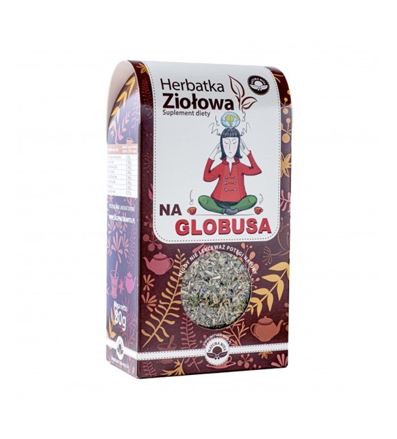 NATUR-VIT Herbatka ziołowa NA GLOBUSA SUPLEMENT DIETY (poprzednia nazwa  NA MIGRENĘ ) 80g