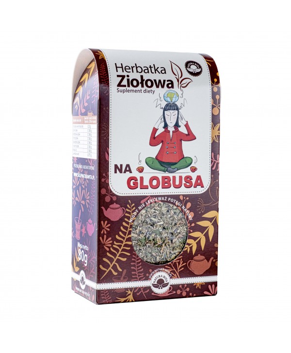 NATUR-VIT Herbatka ziołowa NA GLOBUSA SUPLEMENT DIETY (poprzednia nazwa  NA MIGRENĘ ) 80g