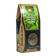 NATUR-VIT Herbata zielona z miętą 100g