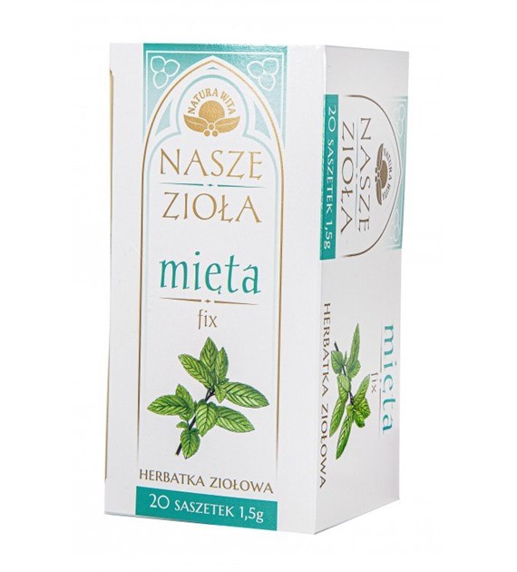NATUR-VIT Herbatka ekspresowa Mięta fix 20*1,5g=30g