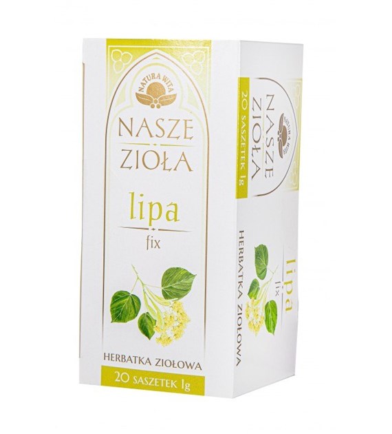 NATUR-VIT Herbatka ekspresowa Lipa fix 20*1g=20g