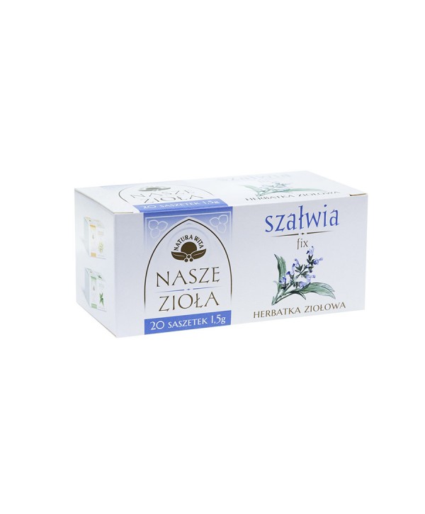 NATUR-VIT Herbatka ekspresowa Szałwia fix 20*1,5g=30g