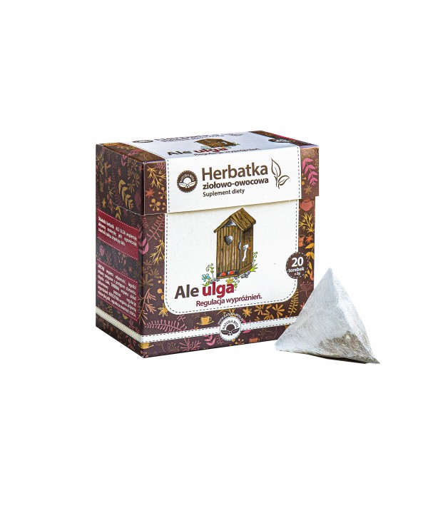 NATUR-VIT Herbatka ziołowo-owocowa ekspresowa ALE ULGA SUPLEMENT DIETY 20*2g=40g