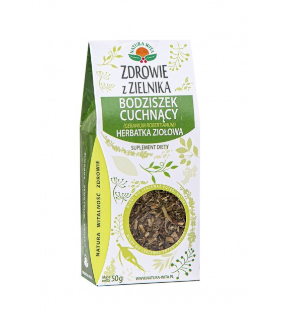 NATUR-VIT Bodziszek cuchnący  SUPLEMENT DIETY 50g