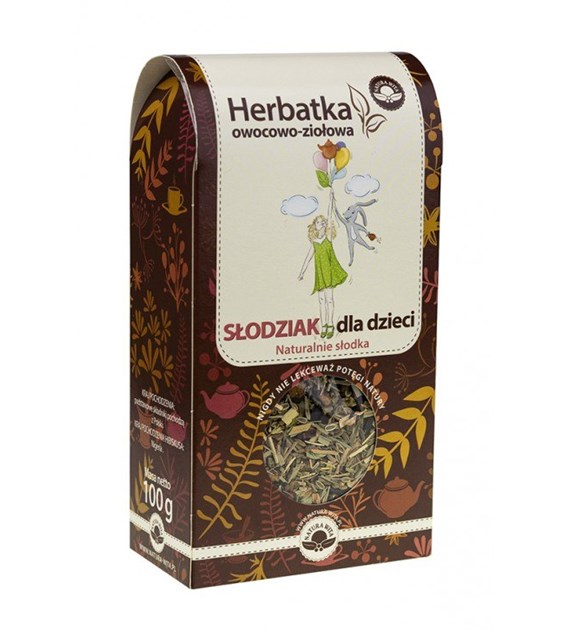 NATUR-VIT Herbatka owocowo-ziołowa SŁODZIAK DLA DZIECI Naturalnie słodka 100g