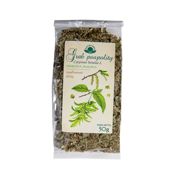 NATUR-VIT Grab pospolity (liść) SUPLEMENT DIETY 50g