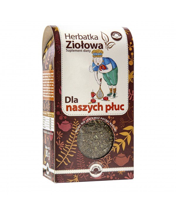 NATUR-VIT Herbatka ziołowa DLA NASZYCH PŁUC SUPLEMENT DIETY 80g