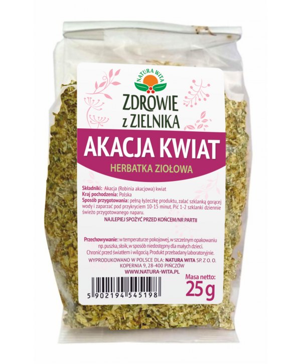 NATUR-VIT Akacja kwiat 25g