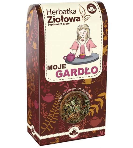 NATUR-VIT Herbatka ziołowa MOJE GARDŁO SUPLEMENT DIETY 80g