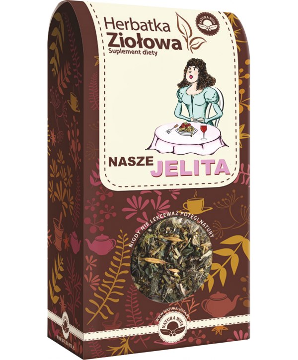 NATUR-VIT Herbatka ziołowa NASZE JELITA SUPLEMENT DIETY 80g
