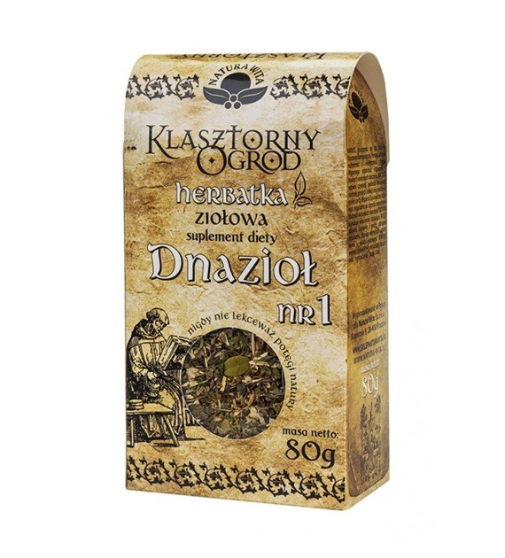 NATUR-VIT DNAZIOŁ nr 1 SUPLEMENT DIETY KLASZTORNY OGRÓD 80g